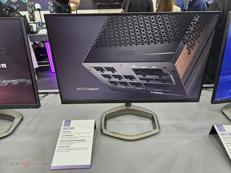 Cooler Master показала гигантский 57-дюймовый изогнутый монитор с Mini-LED и пару дисплеев поменьше