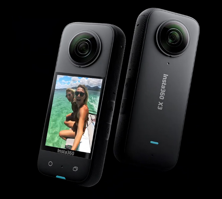 Представлена камера для панорамной съёмки Insta360 X3 с поддержкой видео 5.7K за $450