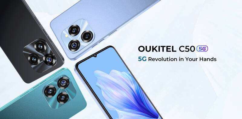 Анонсированы смартфоны Oukitel C50, WP50 и WP39 с чипами MediaTek Dimensity 5G