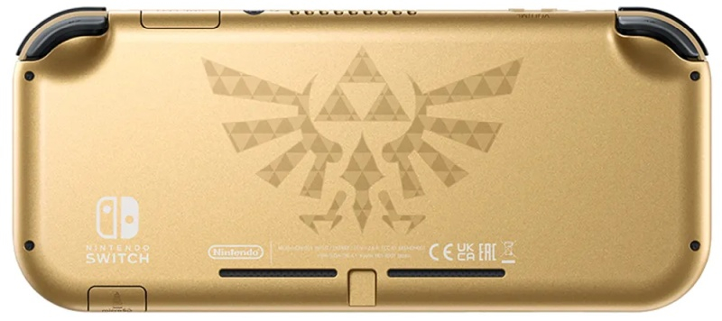 Nintendo представила «золотую» консоль Switch Lite: Hyrule Edition в стиле The Legend of Zelda