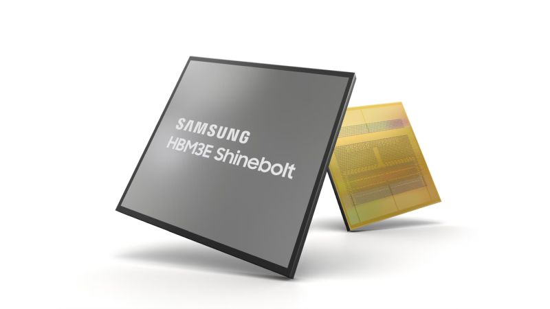 Samsung удалось сертифицировать свою 8-слойную память HBM3E под требования Nvidia