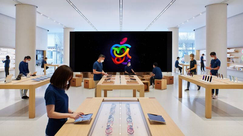 Китай оказался единственным регионом, в котором выручка Apple снизилась в прошлом квартале